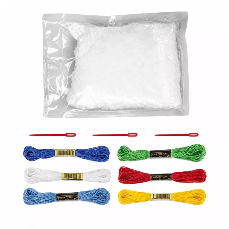 LEAN TOYS Conjunto criativo de peluches para costurar feltro DIY animais marinhos 6 unid.