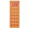 Bestway 43015 Colchão insuflável para piscina, laranja, 183x69x15 cm