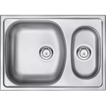 Lava-loiça de granito compósito DEANTE ZEX 3503 1,5 cubas Onyx Black