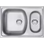 Lava-loiça de granito compósito DEANTE ZEX 3503 1,5 cubas Onyx Black