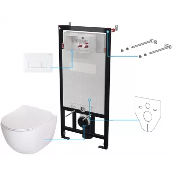 DEANTE Conjunto de sanita encastrada 6-em-1