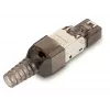 GETFORT Ficha modular RJ45 Cat.6A FTP sem ferramentas 8P8C