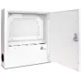 GETFORT Armário multimédia de superfície 390x350x100 mm branco