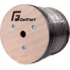 GETFORT Cabo de rede CAT.6 F/UTP exterior resistente aos UV com núcleo seco 500m preto