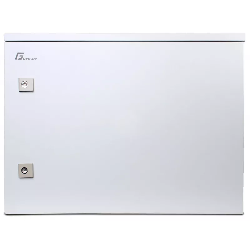 Getfort Armário de rack hermético 19 polegadas 6U para montagem na parede 550x320 mm IP54 cinzento