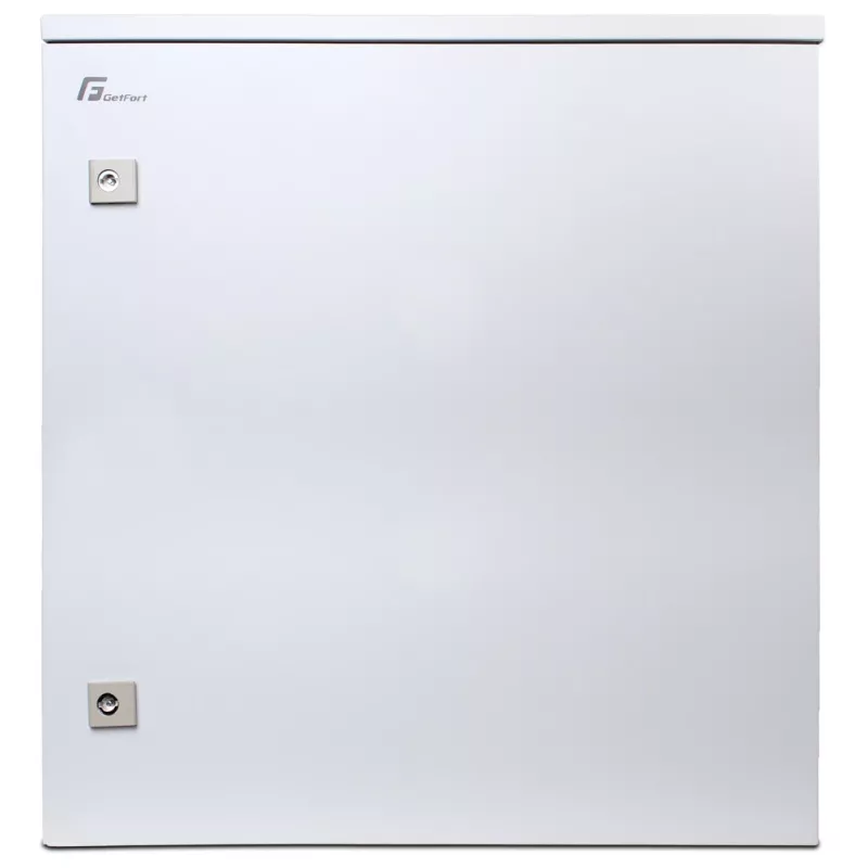 Getfort Armário de rack hermético 19 polegadas 9U para montagem na parede 550x320 mm cinzento