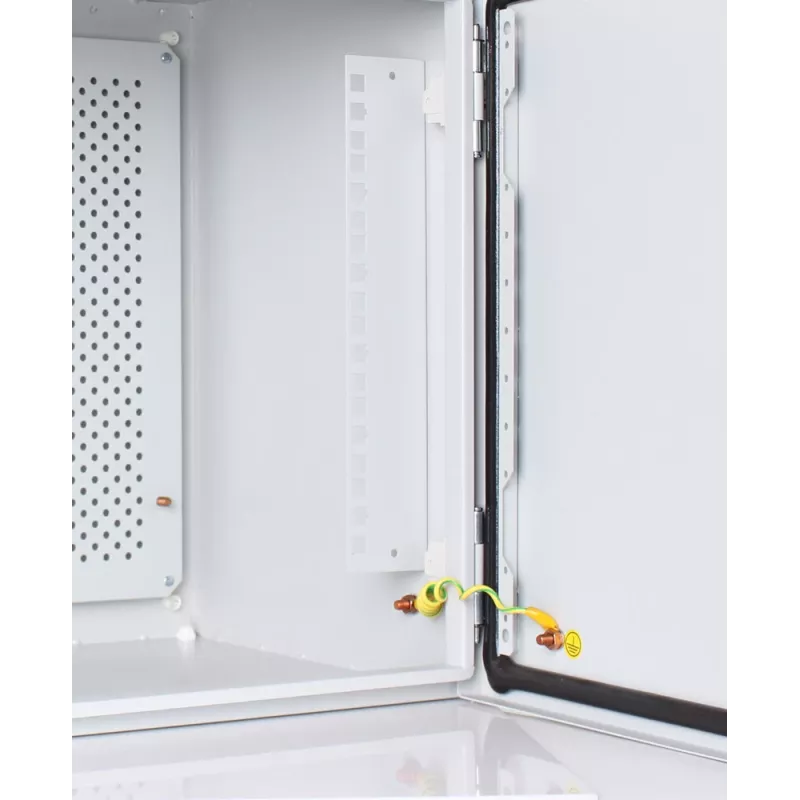 Getfort HGF12-54E-WSG Armário de parede hermético 19 polegadas 12U IP54 550x410mm cinzento-claro