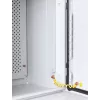 Getfort Armário de rack hermético para montagem na parede 10 polegadas 6U 330x230mm IP54 cinzento-claro