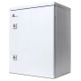 Getfort Armário de rack hermético para montagem na parede 10 polegadas 6U 330x230mm IP54 cinzento-claro