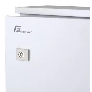 Getfort Armário de rack hermético 10 polegadas 9U para montagem na parede 330x230 mm IP54 cinzento-claro