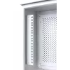 Getfort Armário de rack hermético 10 polegadas 9U para montagem na parede 330x230 mm IP54 cinzento-claro