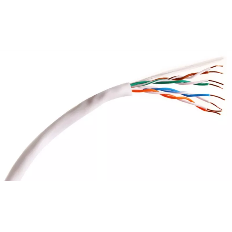 GETFORT Cabo de rede Premium Cat.5e U/UTP PVC 500m cinzento