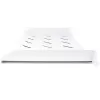 Getfort Prateleira de rack universal 19 polegadas 1U 270 mm de profundidade cinzento