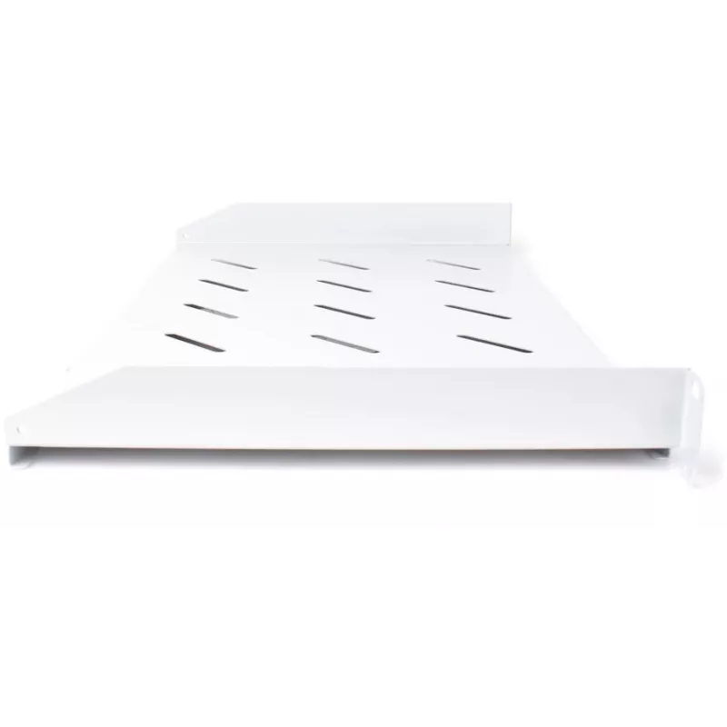 Getfort Prateleira de rack universal 19 polegadas 1U 270 mm de profundidade cinzento