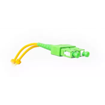 GETFORT GF-SASAD3 Cabo de patch de fibra ótica monomodo SC/APC para SC/APC duplex 3m