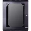GETFORT ECO v3 Armário de rack 19 polegadas 12U 520x340 para montagem na parede preto