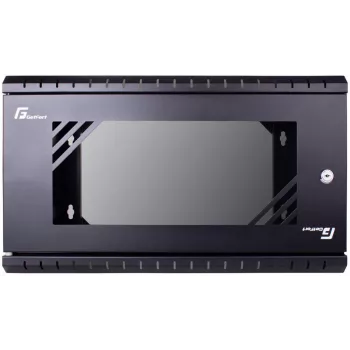 GETFORT ECO v3 Armário de rack 19 polegadas 4U 520x450 para montagem na parede preto