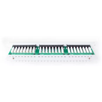 GETFORT PGF-5EUTP24-B5-G Painel de patch UTP Cat.5e 24 portas cinzento 1U montagem em rack