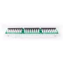 GETFORT PGF-5EUTP24-B5-G Painel de patch UTP Cat.5e 24 portas cinzento 1U montagem em rack