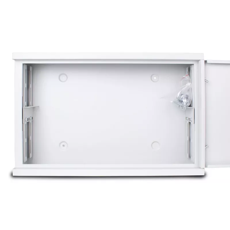 GETFORT Armário de rack CCTV 2U 540x350x120mm cinzento
