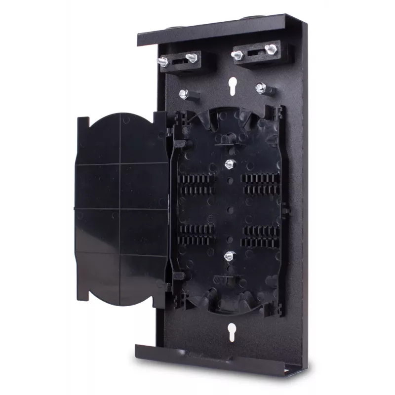 GETFORT GF-FO-PSN2-8SX Painel de patch de fibra ótica, 8xSC/PC simplex, montagem na parede, cinzento