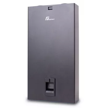 GETFORT GF-FO-PSN2-8SX Painel de patch de fibra ótica, 8xSC/PC simplex, montagem na parede, cinzento