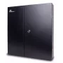 GETFORT GF-FO-PSNW-24SX Caixa de distribuição de fibra ótica, 12 fibras, SC/LC, montagem na parede, cinzento-claro