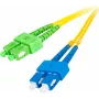 GETFORT Cabo de Patch de Fibra Ótica SM SC/UPC-SC/APC Duplex 3m