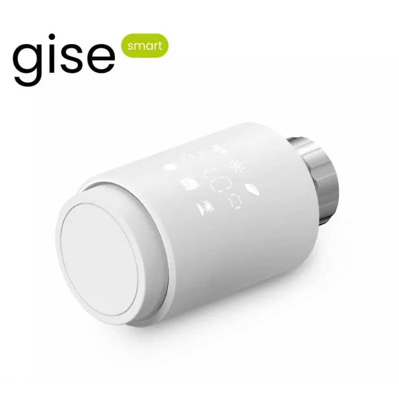 GISE Válvula Termostática Inteligente para Radiador Zigbee Tuya GTV-ZB