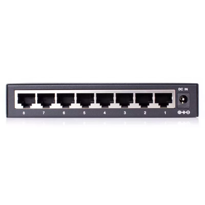 GETFORT SG108 Switch Gigabit Ethernet 8 Portas de Secretária