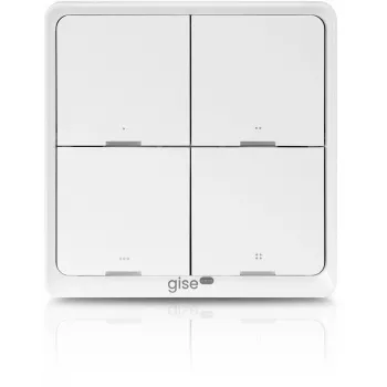 GISE Botão de Cena Inteligente Zigbee Tuya GSBT-ZB Branco