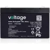 Bateria AGM VOLTAGE 6V 12Ah VE6-12 (6-9 anos de vida útil)