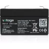 Bateria AGM Voltage 6V 1,2Ah VE6-1.2 (vida útil de projeto 6-9 anos)