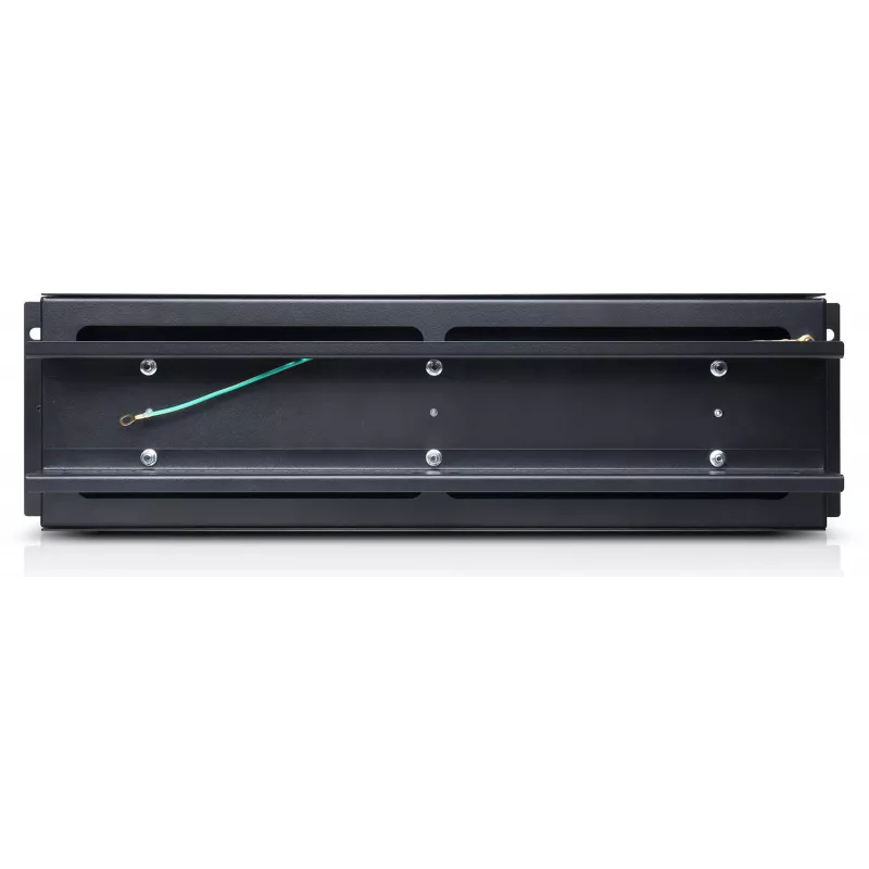 Getfort Painel de Distribuição de Energia 3U 22x Schuko 230V 16A Cabo 2m Preto