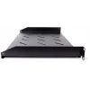 Getfort Prateleira Universal para Rack 19 polegadas 1U 170mm Preta