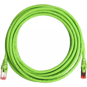 GETFORT Cabo de Rede Ethernet Cat.6A S/FTP LSOH 10m Verde