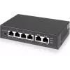 EasyCam EC-POE-SW42 Switch PoE 6 Portas (4 PoE + 2 Uplink) 60W
