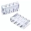 GETFORT Ficha RJ45 Cat.6 Blindada 8P8C com Guia de Fios (100 unid.)