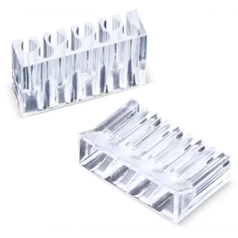GETFORT Ficha RJ45 Cat.6 Blindada 8P8C com Guia de Fios (100 unid.)