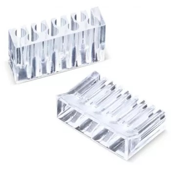 GETFORT Ficha Modular RJ45 Cat.6 8P8C UTP com Guia de Fios Integrado (pack de 100)