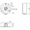 MITON MT-P134 Caixa de Ligação Hermética IP55 100x100x50mm Cinzento Claro