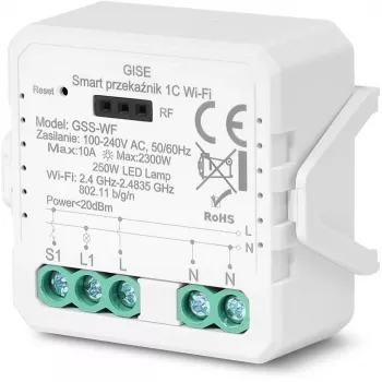 GISE Módulo de Relé Único Smart WiFi Tuya GSS-WF