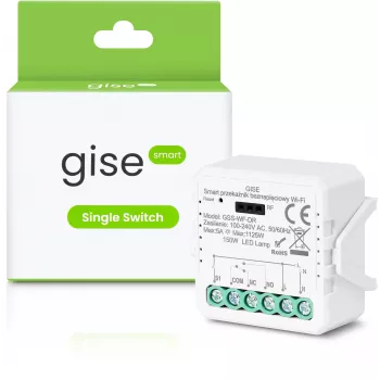 GISE Módulo de Relé Único Sem Potencial Smart WiFi Tuya GSS-WF-DR