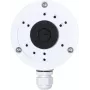 MITON MT-P1280 Caixa de Derivação de Sobrepor, IP54, Cinzento (RAL 7035), 128x80x50 mm