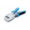 Alicate de cravar RJ45 Getfort 8P+6P+4P+AMP Cat.6 com controlo de pressão