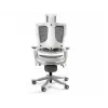 UNIQUE Wau 2 NW41 Cadeira de escritório ergonómica, cor carvão/rede branca