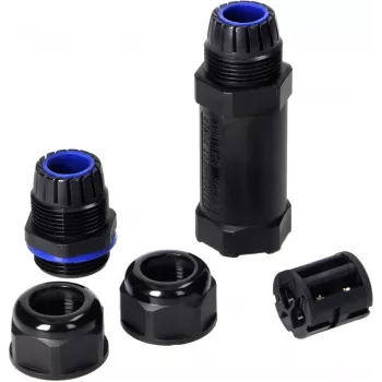 ORNO Conector de cabo reto IP68 M25 3x6mm² 450V/30A OR-AE-13603