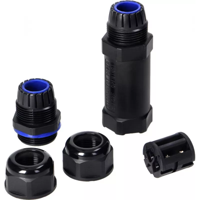 ORNO Conector de cabo reto IP68 M25 3x6mm² 450V/30A OR-AE-13603