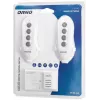 ORNO OR-GB-448 Conjunto de controlador de luz sem fios com 2 comandos