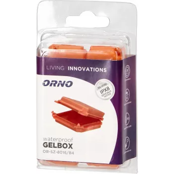 ORNO Caixa de derivação de proteção com gel IPX8, pequena, blister, 4 unidades OR-SZ-8016/B4
